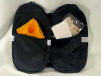 日本初！小学生便利グッズ！ サンドセル・ポケット　/   ブラック　　ランドセル用両サイドバッグ　特許取得商品 　通販