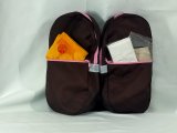 画像: 日本初！小学生便利グッズ！ サンドセル・ポケット　/   ブラウン×ピンク　　ランドセル用両サイドバッグ　特許取得商品 　通販